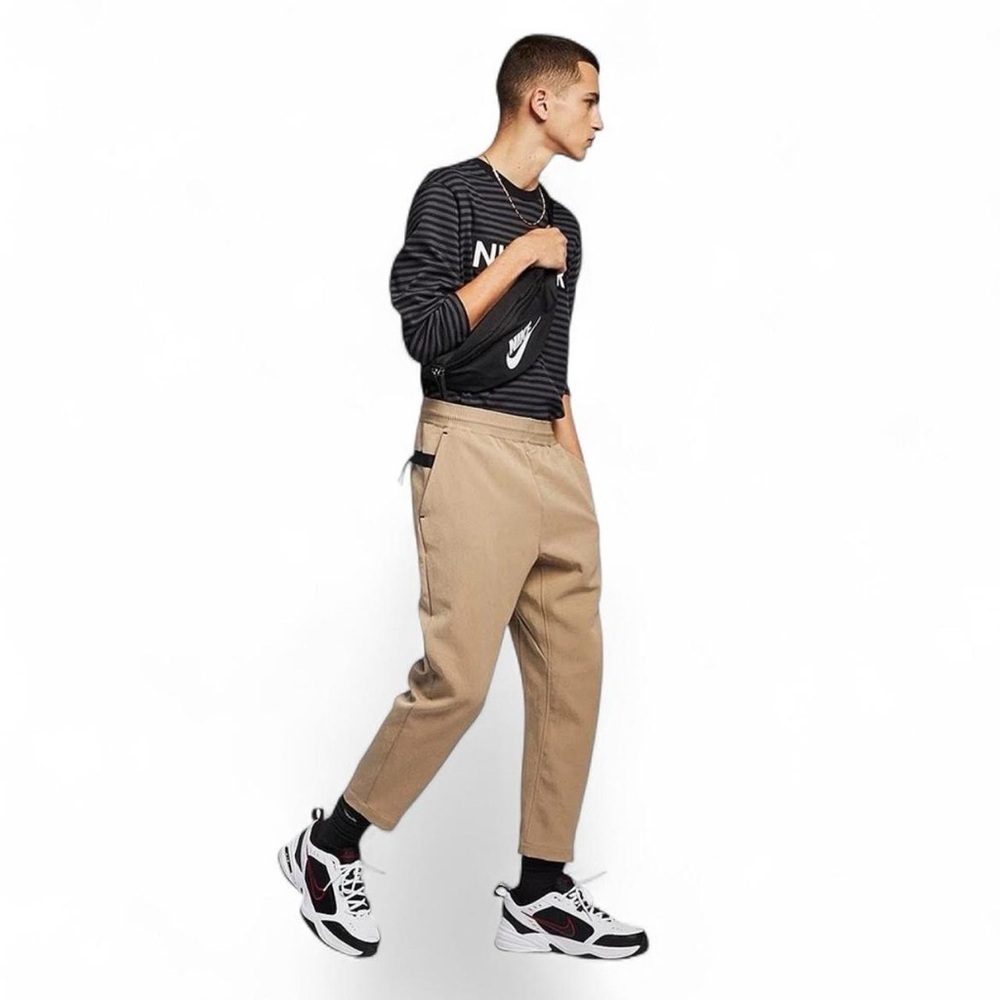 Nike Woven Tech Pants | Men’s Medium | Tan Khaki